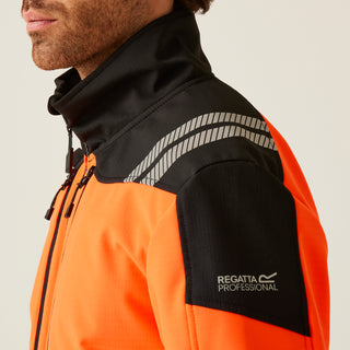 Men's Hi-Vis X -Pro 3 Layer Softshell Jacket