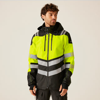 Men's Hi-Vis X -Pro Waterproof Shell Jacket