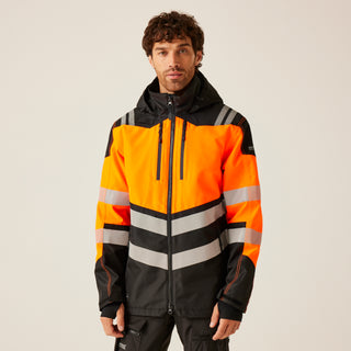 Men's Hi-Vis X -Pro Waterproof Shell Jacket