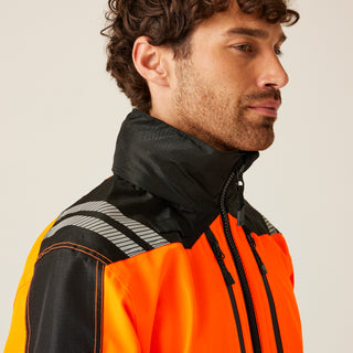 Men's Hi-Vis X -Pro Waterproof Shell Jacket